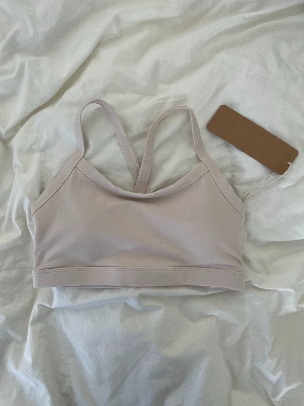 ACTA Base Bra Size Small in Shell New With Tags